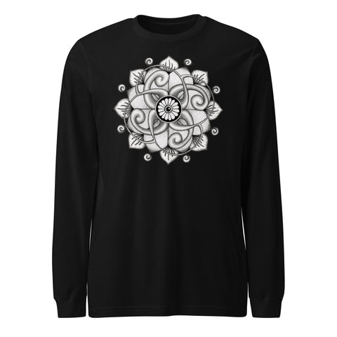 Dreamcatcher Mandala Unisex Long Sleeve Tee - Martin K Designs