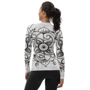 Dreamcatcher Mandala Women's Rash Guard - Martin K Designs
