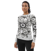 Dreamcatcher Mandala Women's Rash Guard - Martin K Designs