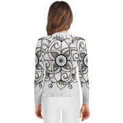 Dreamcatcher Mandala Youth Rash Guard - Martin K Designs