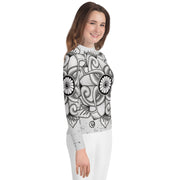 Dreamcatcher Mandala Youth Rash Guard - Martin K Designs