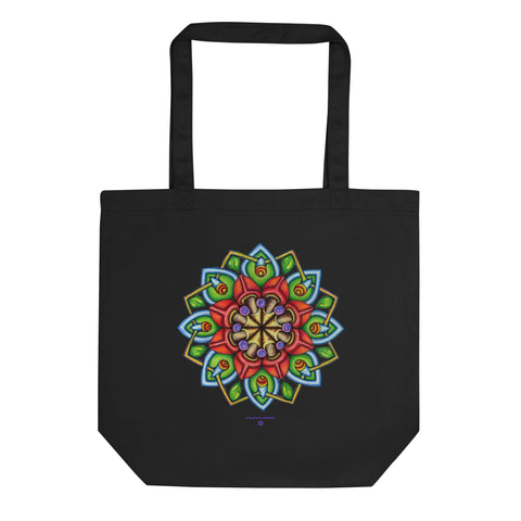 Ecstatic Mandala Eco Tote Bag - Martin K Designs