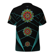 Ecstatic Mandala Recycled unisex sports jersey - Martin K Designs