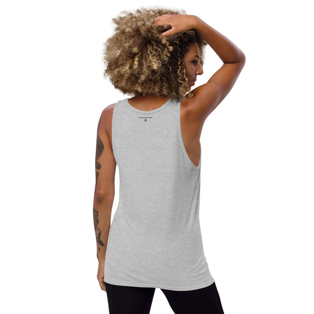 Eight Thoughts Mandala 5 Unisex Tank Top - Martin K Designs
