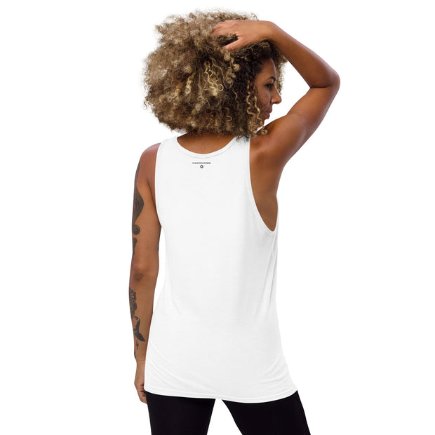 Eight Thoughts Mandala 5 Unisex Tank Top - Martin K Designs