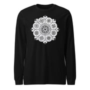 Eight Thoughts Mandala Unisex Long Sleeve Tee - Martin K Designs