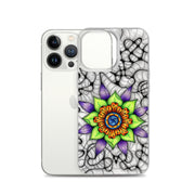 Ethereal Mandala Clear Case for iPhone® - Martin K Designs