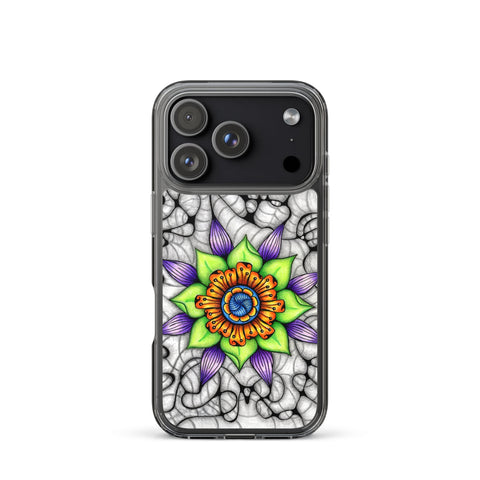 Ethereal Mandala Clear Case for iPhone® - Flowstate Apparel