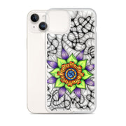 Ethereal Mandala Clear Case for iPhone® - Martin K Designs