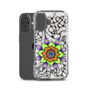 Ethereal Mandala Clear Case for iPhone® - Martin K Designs
