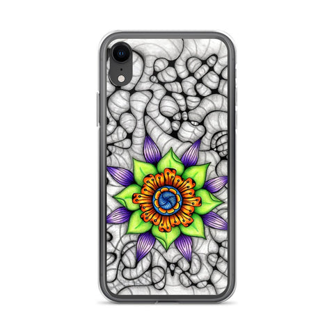 Ethereal Mandala Clear Case for iPhone® - Martin K Designs