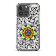 Ethereal Mandala Clear Case for iPhone® - Martin K Designs
