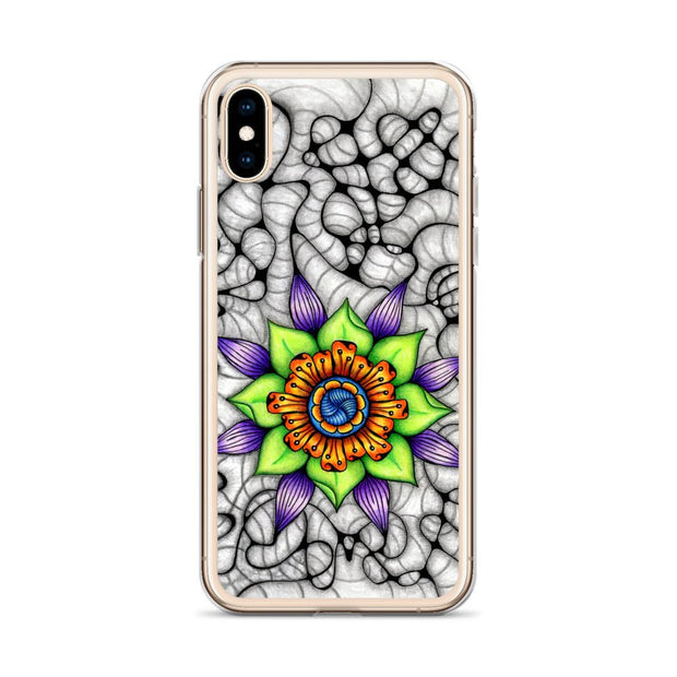 Ethereal Mandala Clear Case for iPhone® - Martin K Designs