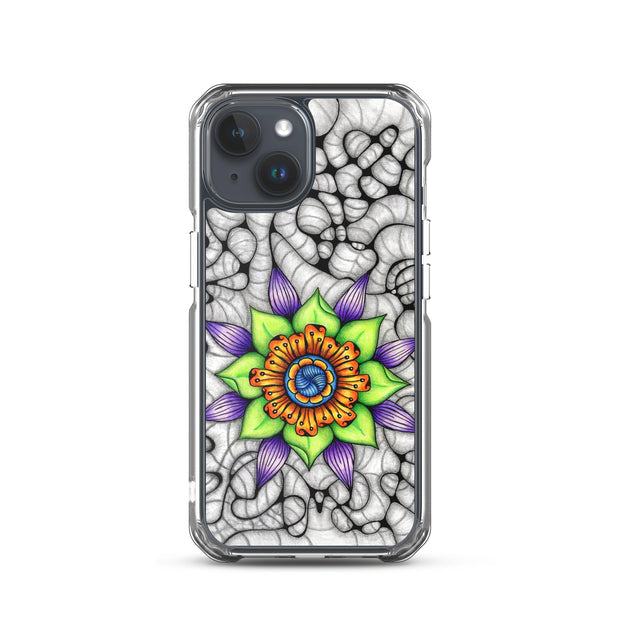 Ethereal Mandala Clear Case for iPhone® - Martin K Designs