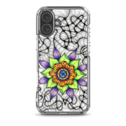 Ethereal Mandala Clear Case for iPhone® - Martin K Designs