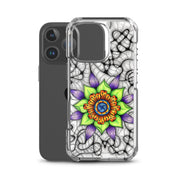 Ethereal Mandala Clear Case for iPhone® - Martin K Designs