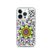 Ethereal Mandala Clear Case for iPhone® - Martin K Designs