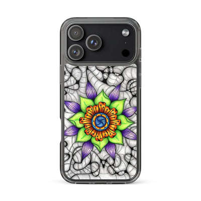 Ethereal Mandala Clear Case for iPhone® - Flowstate Apparel