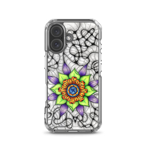 Ethereal Mandala Clear Case for iPhone® - Martin K Designs