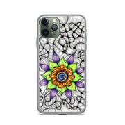 Ethereal Mandala Clear Case for iPhone® - Martin K Designs