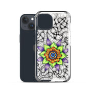Ethereal Mandala Clear Case for iPhone® - Martin K Designs