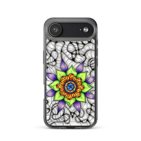 Ethereal Mandala Clear Case for iPhone® - Flowstate Apparel