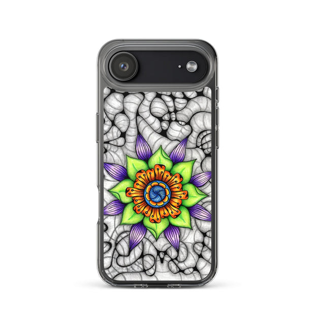 Ethereal Mandala Clear Case for iPhone® - Flowstate Apparel