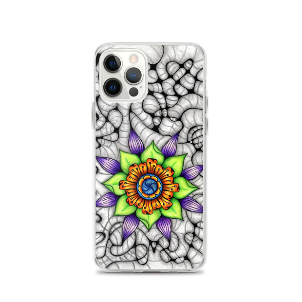 Ethereal Mandala Clear Case for iPhone® - Martin K Designs