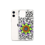 Ethereal Mandala Clear Case for iPhone® - Martin K Designs