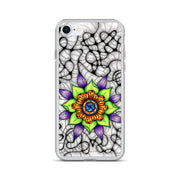 Ethereal Mandala Clear Case for iPhone® - Martin K Designs