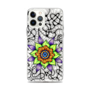 Ethereal Mandala Clear Case for iPhone® - Martin K Designs