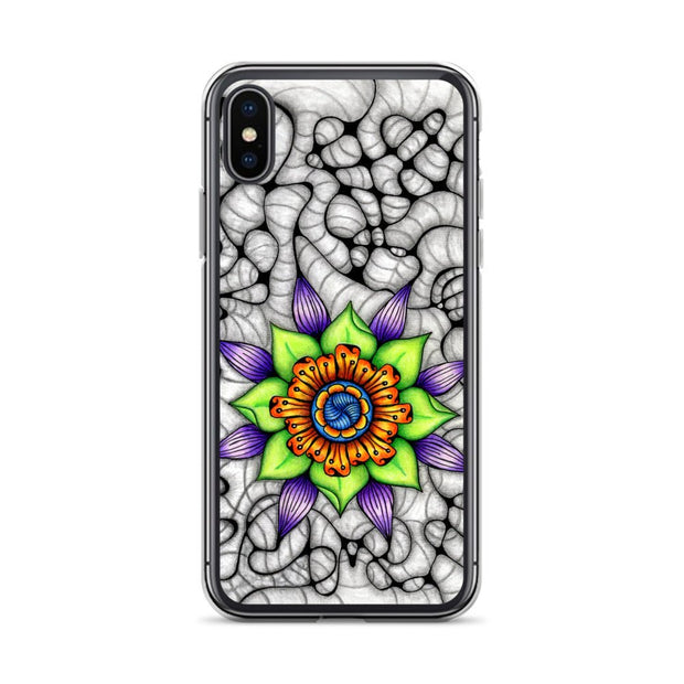 Ethereal Mandala Clear Case for iPhone® - Martin K Designs