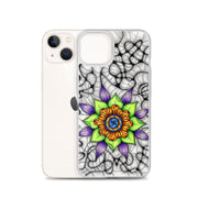 Ethereal Mandala Clear Case for iPhone® - Martin K Designs