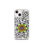 Ethereal Mandala Clear Case for iPhone® - Martin K Designs