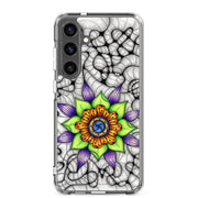 Ethereal Mandala Clear Case for Samsung® - Martin K Designs