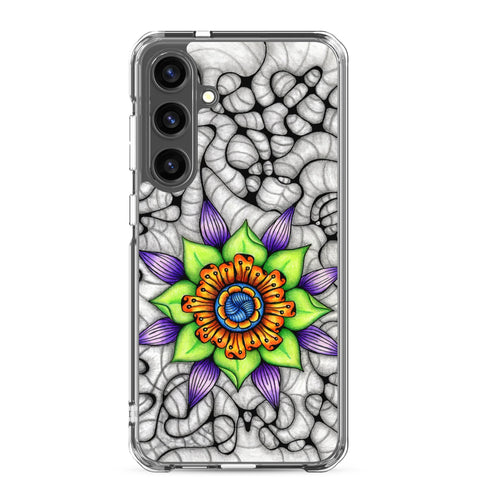 Ethereal Mandala Clear Case for Samsung® - Martin K Designs