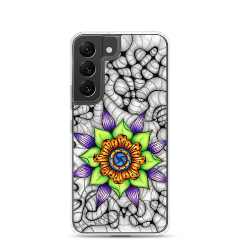 Ethereal Mandala Clear Case for Samsung® - Martin K Designs