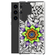 Ethereal Mandala Clear Case for Samsung® - Martin K Designs
