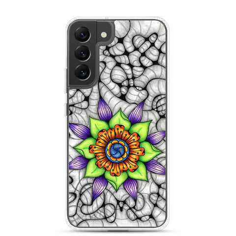 Ethereal Mandala Clear Case for Samsung® - Martin K Designs