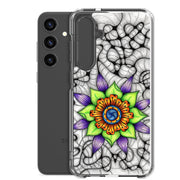 Ethereal Mandala Clear Case for Samsung® - Martin K Designs