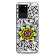 Ethereal Mandala Clear Case for Samsung® - Martin K Designs