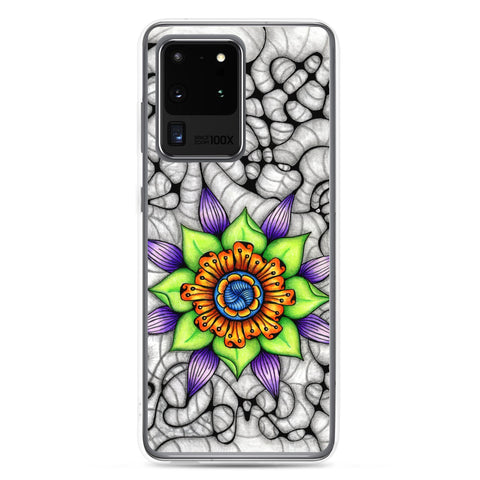 Ethereal Mandala Clear Case for Samsung® - Martin K Designs