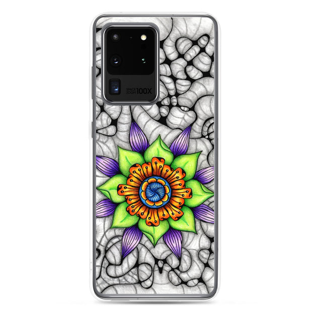 Ethereal Mandala Clear Case for Samsung® - Martin K Designs
