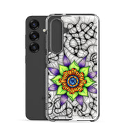 Ethereal Mandala Clear Case for Samsung® - Martin K Designs