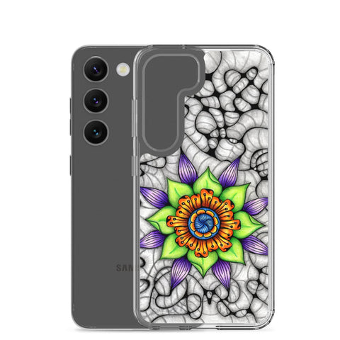 Ethereal Mandala Clear Case for Samsung® - Martin K Designs