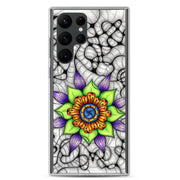 Ethereal Mandala Clear Case for Samsung® - Martin K Designs