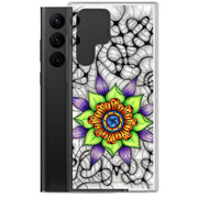 Ethereal Mandala Clear Case for Samsung® - Martin K Designs