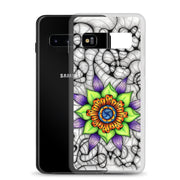 Ethereal Mandala Clear Case for Samsung® - Martin K Designs
