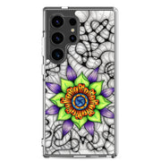 Ethereal Mandala Clear Case for Samsung® - Martin K Designs
