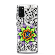Ethereal Mandala Clear Case for Samsung® - Martin K Designs